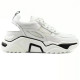Кроссовки женские Allshoes 560675 белые